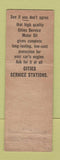 Matchbook Cover - Cities oil gas Bill's Grocery Stratham NH WORN