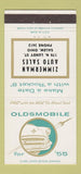 Matchbook Cover - 1955 Oldsmobile Zimmerman Salem OH 30 Strike