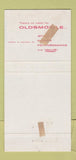 Matchbook Cover - 1957 Oldsmobile Berkshire Auto Pittsfield MA 30 Strike