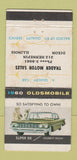 Matchbook Cover - 1960 Oldsmobile Trader Motors Dixon IL WEAR 30 Strike