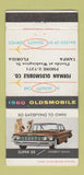 Matchbook Cover - 1960 Oldsmobile Ferman Tampa FL 30 Strike