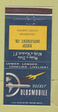 Matchbook Cover - Oldsmobile Rocket Kneip Implement Arlington SD 30 Strike