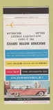 Matchbook Cover - 1957 Oldsmobile Bruckner Milam MI 30 Strike