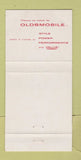 Matchbook Cover - 1957 Oldsmobile Weeks Plymouth IN 30 Strike