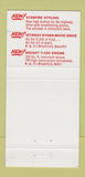 Matchbook Cover - 1956 Oldsmobile Union Motors Lewisburg PA 30 Strike