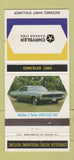 Matchbook Cover - Chrysler Canada 1969 Hardtop 300 30 Strike