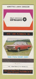 Matchbook Cover - Chrysler Canada 1969 Valiant Signet 30 Strike