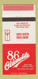 Matchbook Cover - 1986 Oldsmobile Heritage Cadillac Fairfield OH 30 Strike