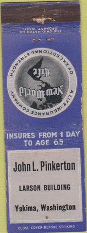 Matchbook Cover - Roberts Shoes McCluskey Clothes ST Paul MN WORN