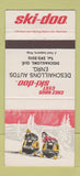 Matchbook Cover - Ski Doo Snowmobiles Deschaillons QC 30 Strike