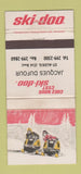 Matchbook Cover - Ski Doo Snowmobiles Jacques Dufour St Alexis QC WEAR 30 Strike