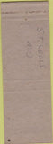 Matchbook Cover - St Lukes Hospital St Louis MO