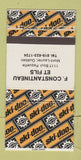 Matchbook Cover - Ski Doo Snowmobiles Mont Laurier QC 30 Strike