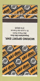 Matchbook Cover Ski Doo Snowmobiles Morino Sport St Louis De France QC 30 Strike