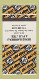 Matchbook Cover - Ski Doo Snowmobiles Denis Baribeau Portneuf QC 30 Strike