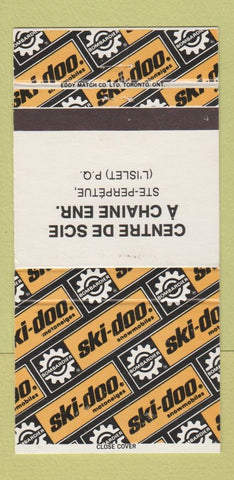 Matchbook Cover - Ski Doo Snowmobiles L'Islet QC  30 Strike