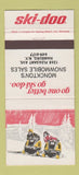Matchbook Cover - Ski Doo Snowmobiles Hamburg NY Monckton WEAR 30 Strike