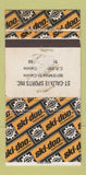 Matchbook Cover - Ski Doo Snowmobiles Calixte QC POOR 30 Strike