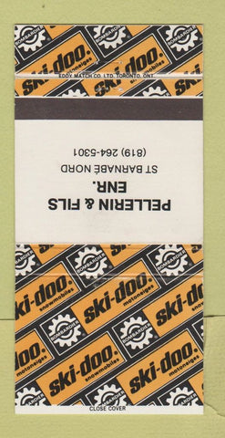 Matchbook Cover - Ski Doo Snowmobiles St Barnabe Nord QC 30 Strike