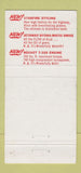 Matchbook Cover - 1956 Oldsmobile Cooke Motors Sarasota FL 30 Strike