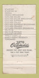 Matchbook Cover - 1979 Oldsmobile St Jean QC WORN 30 Strike