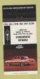 Matchbook Cover - Ferman Oldsmobile 1980 Tampa FL 30 Strike