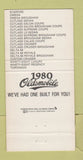 Matchbook Cover - Ferman Oldsmobile 1980 Tampa FL 30 Strike