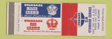 Matchbook Cover - Standard oil gas Elm