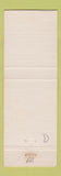 Matchbook Cover - Bennett's Standard oil gas Middleton WI