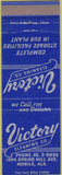 Matchbook Cover - Piston Rings Crookston MN WORN