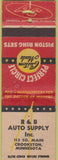 Matchbook Cover - Victory Cleaning Co Mobile AL