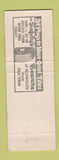 Matchbook Cover - Frank's Sunoco oil gas Reading PA