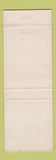 Matchbook Cover - Bill's Sohio oil gas Toledo OH