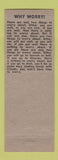Matchbook Cover - JT Campbell Sinclair oil gas Laurens SC