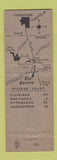 Matchbook Cover - The Tavern New Wilmington PA