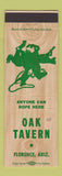 Matchbook Cover - Oak Tavern Florence AZ