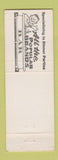 Matchbook Cover - Westerner Cocktail Lounge Dubois WY
