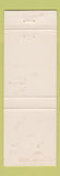 Matchbook Cover - Baraka Inn Cougar's Lounge Waterloo IA