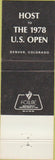 Matchbook Cover - Cherry Hills Country Club Denver CO