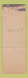 Matchbook Cover - Karp's Bar Reese MI