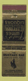 Matchbook Cover - Mustang Bar Lansing MI