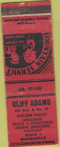 Matchbook Cover - Twilight Golf Club Denver CO