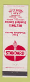 Matchbook Cover - Melton's Standard oil gas Lafayette IN