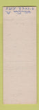 Matchbook Cover - Rocky's Standard oil gas Battle Creek MI hillbilly