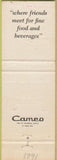 Matchbook Cover - McCutchan's Brass Lantern Gatlinburg TN