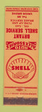 Matchbook Cover - Bryant Shell oil gas Union Grove WI