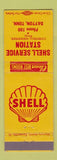 Matchbook Cover - Shell oil gas Dayton TN