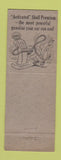 Matchbook Cover - Bob Kearns Shell oil gas Indianapolis IN