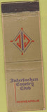 Matchbook Cover - Interlachen Country Club Minneapolis MN