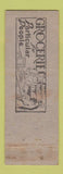 Matchbook Cover - John Taylor Grocery Store Shell oil gas West Rumney NH